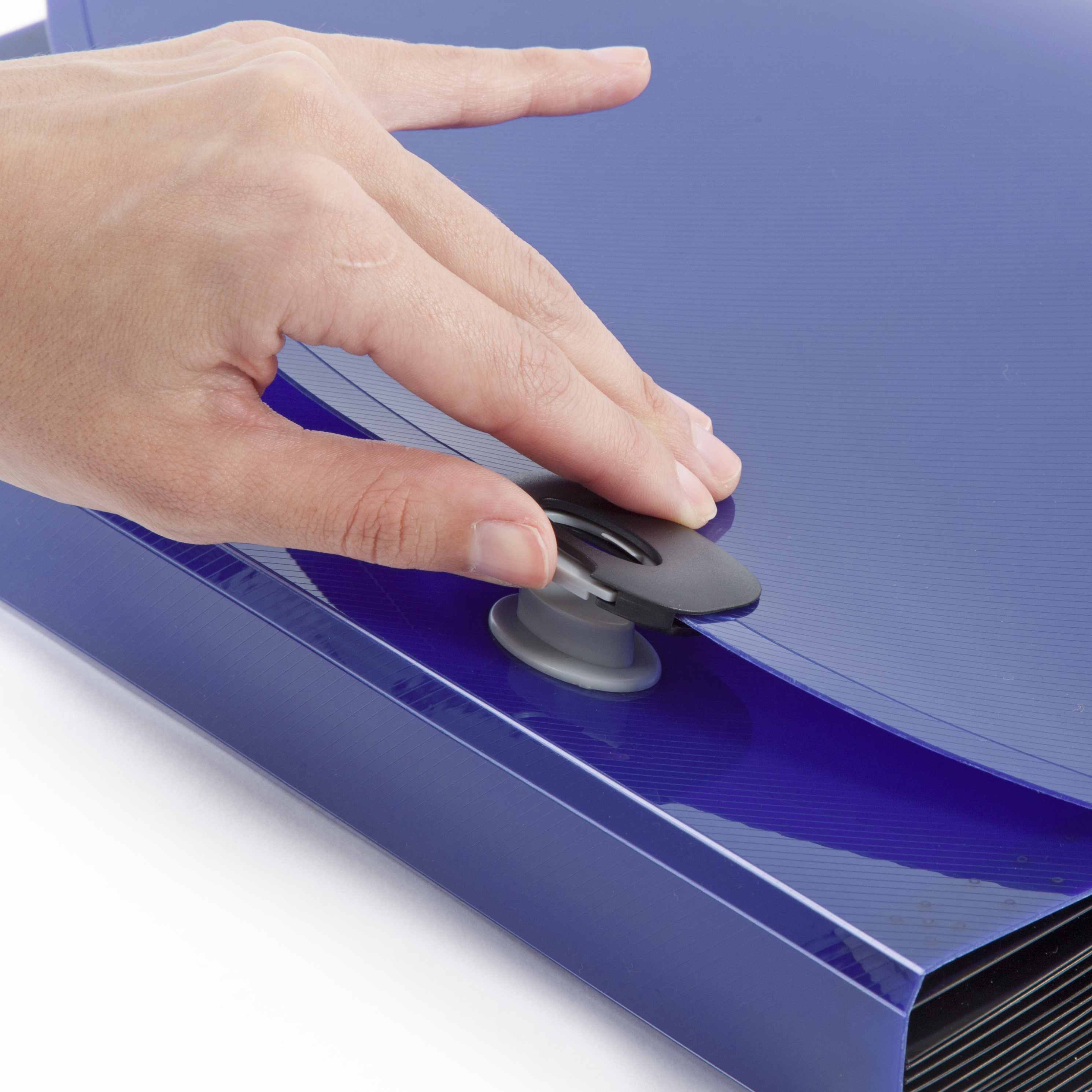 Expanding File A4+ - 13 Compartments - Blue - Image 3