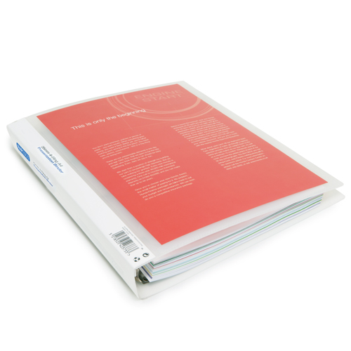 35mm 4-Ring Presentation Binder, A4 - Image 4