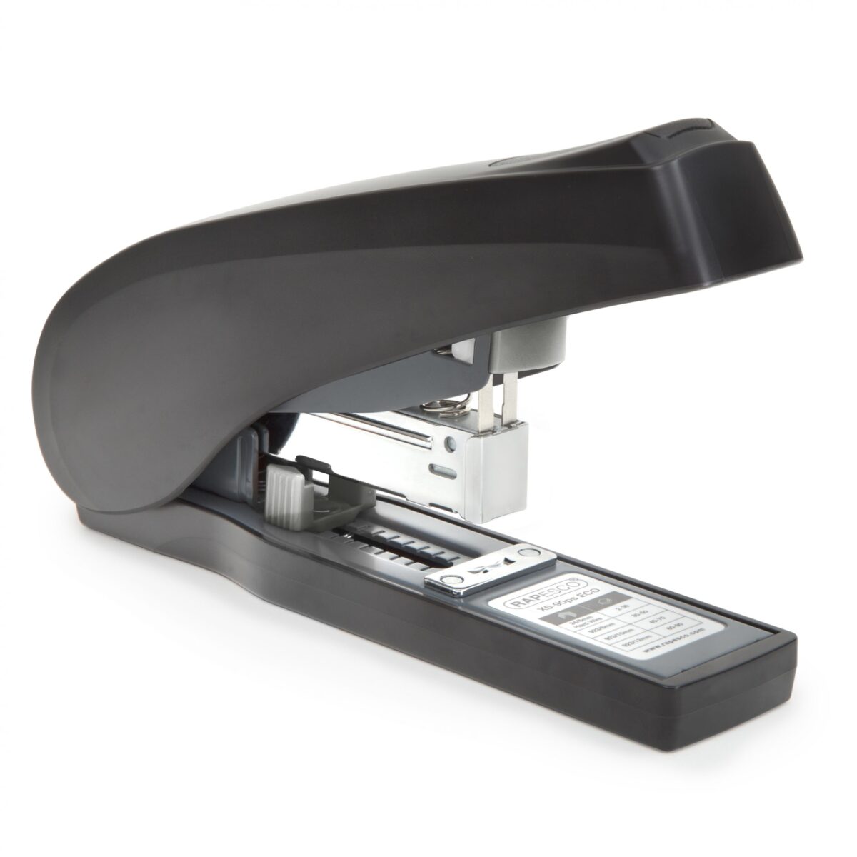 ECO X5-90ps Heavy Duty Less Effort Stapler - Black/Grey