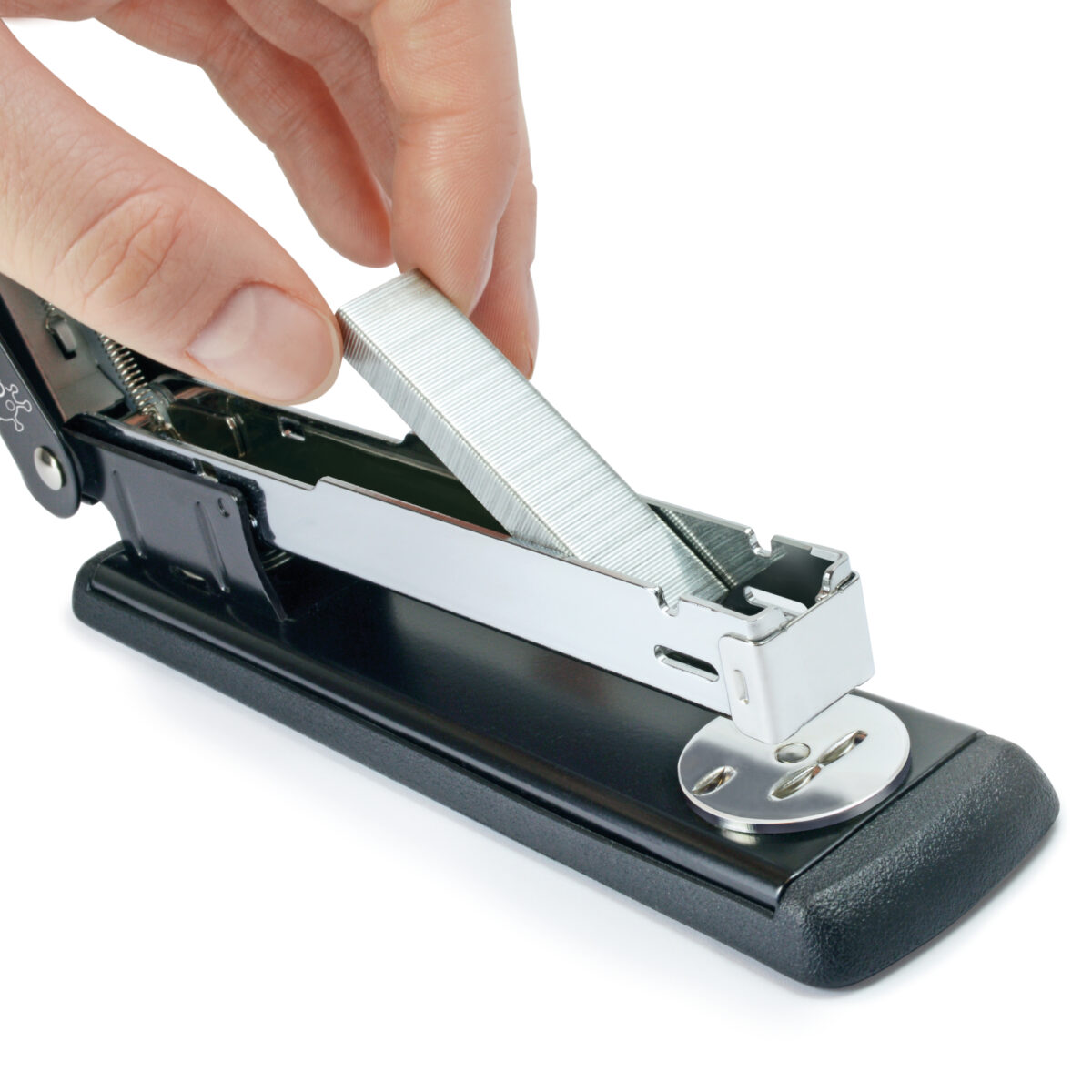 Germ-Savvy® Antibacterial Marlin Metal Stapler - Black - Image 4