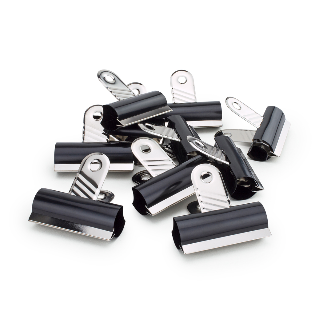 70mm Letter Clips - Black - Pack of 10 - Image 3