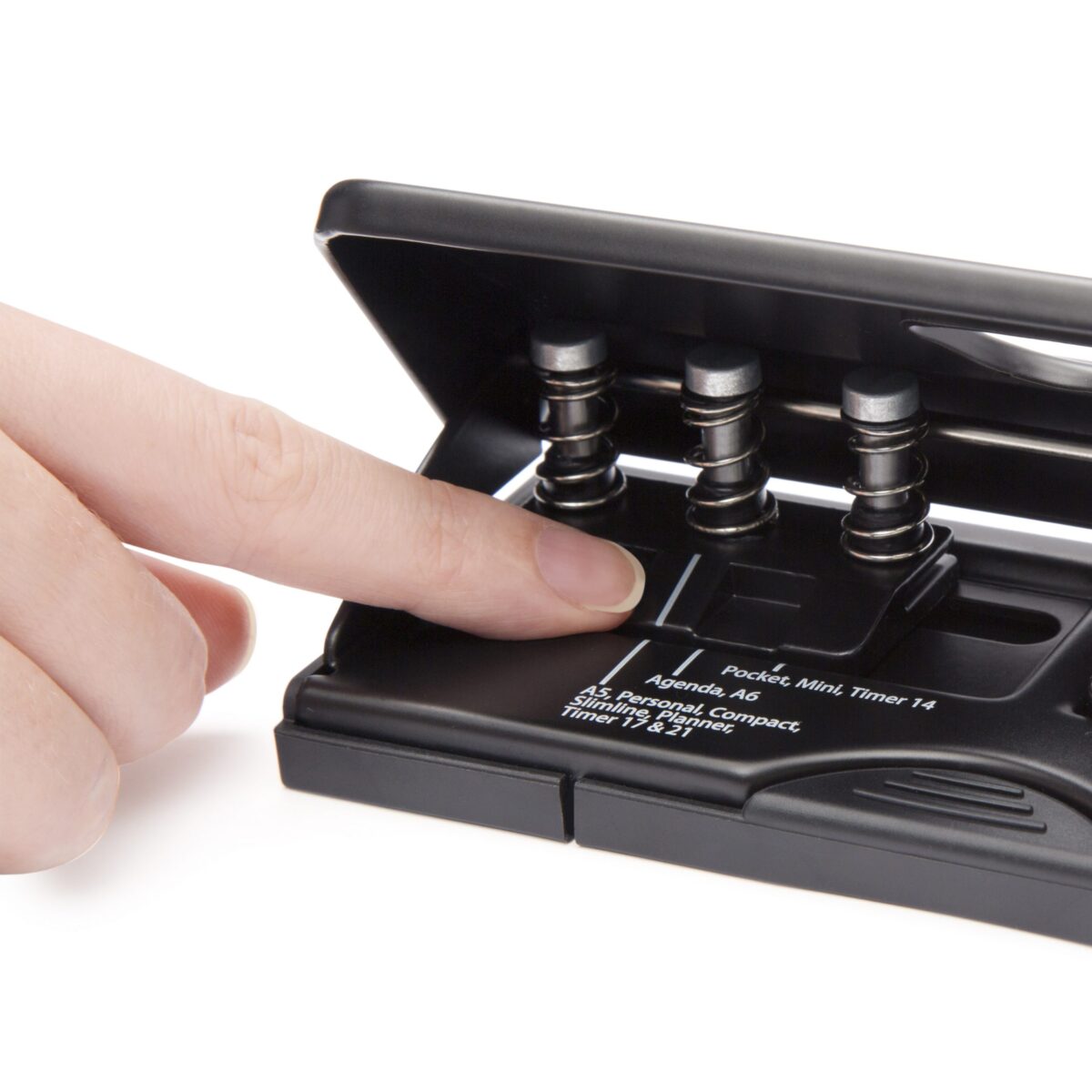  Rapesco Adjustable 6-Hole Punch for Planners and 6