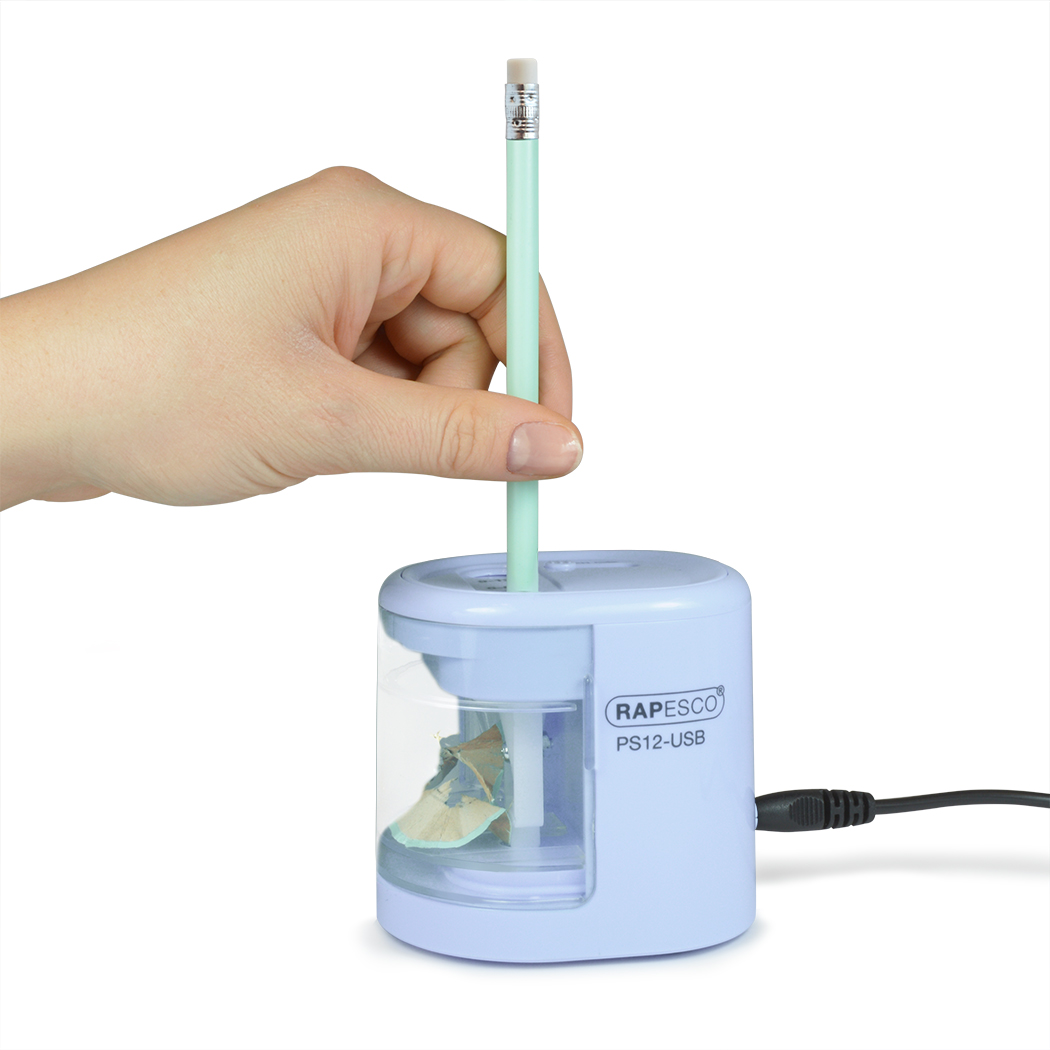 PS12-USB Pencil Sharpener - Powder - Blue - Image 4