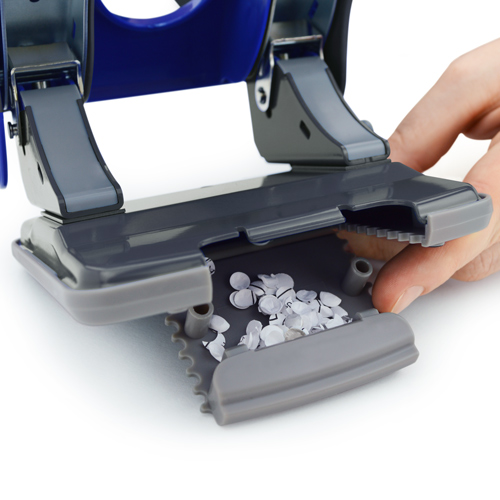 X5-40ps Less Effort 2-Hole Punch - Blue - Image 5