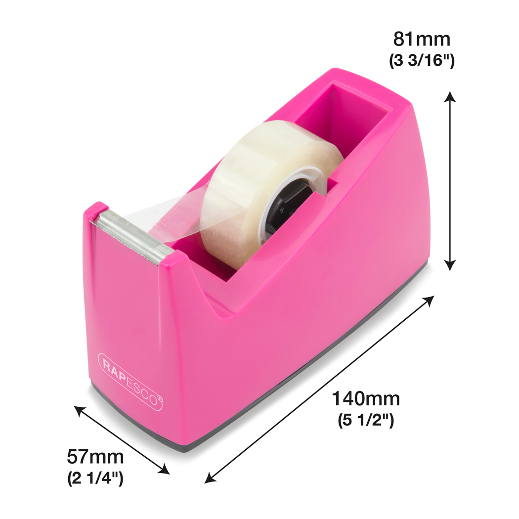 Wholesale pink tape dispenser For Variegated Sizes Of Tape 