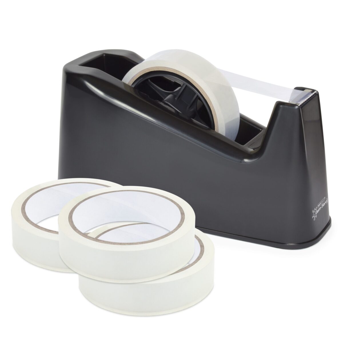 Staples Desktop Tape Dispenser, Black