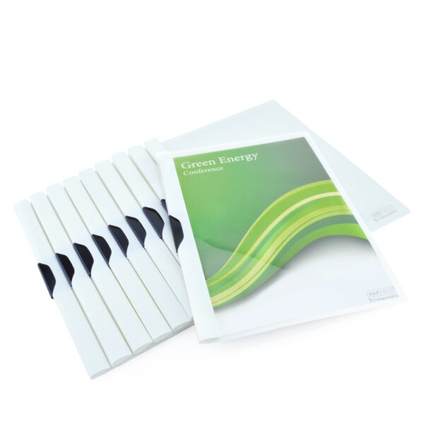 Germ-Savvy® Antibacterial A4 Flexible Slim Display Book 40 Pockets - Red -  Pack of 2 - Rapesco Worldwide