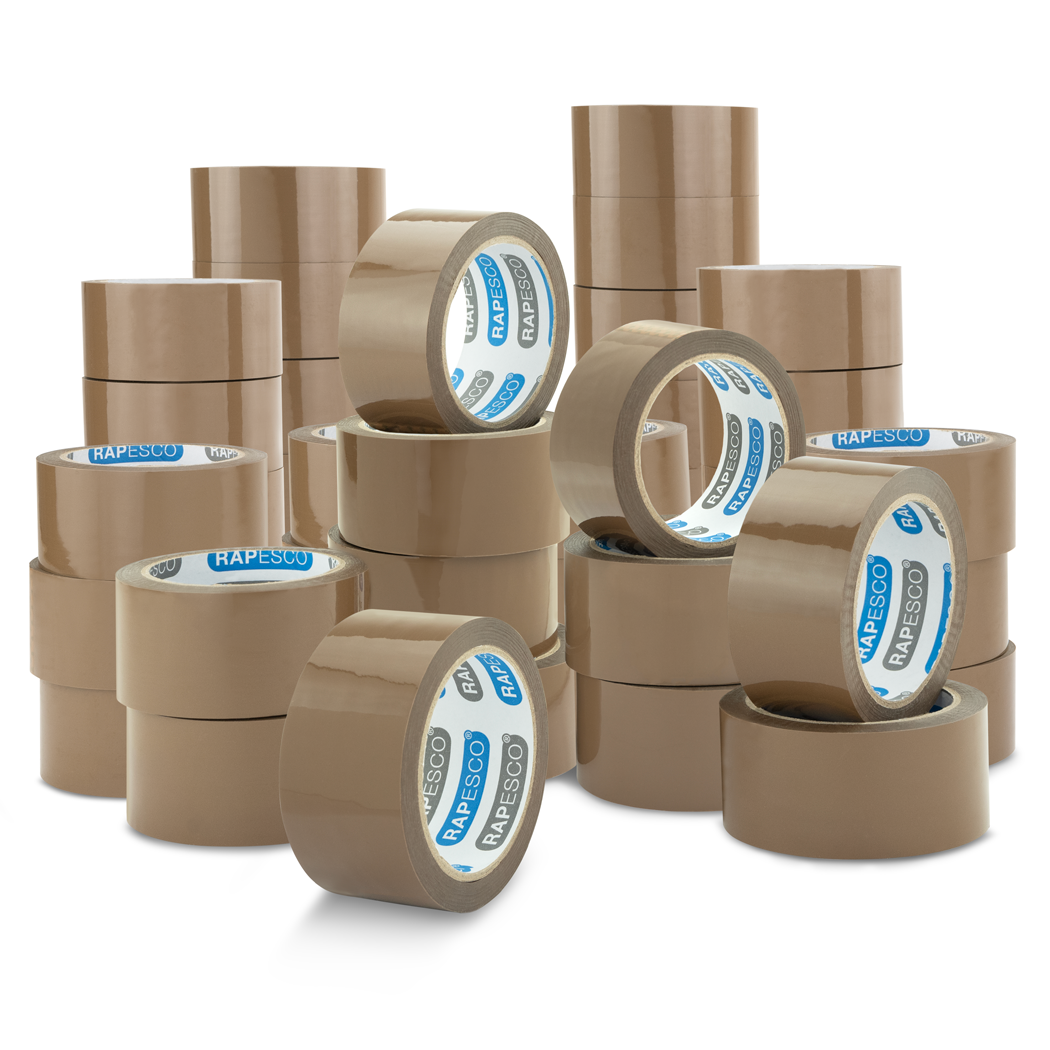 thumbnail image 2 of Valuemailers 48 Rolls Packing Tape – 2 Mil, Quality Sealing Tape For Boxes & Cartons 2 of 5