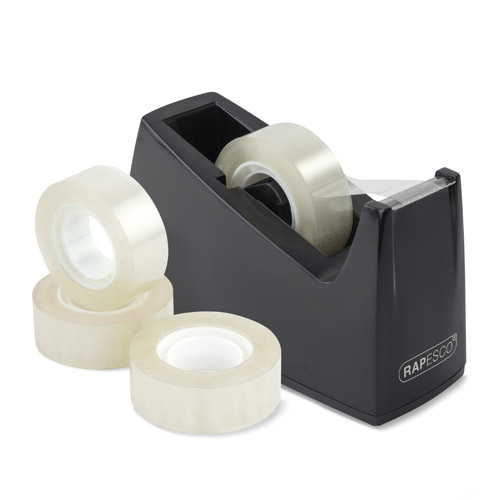 Business Pack: 10 Strong Adhesive Tape Rolls 19 mm x 33 m - Clear - Image 5