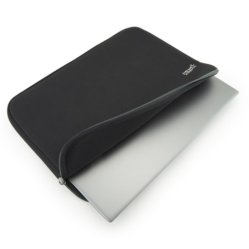 Germ-Savvy® Antibacterial 17.3” Laptop Sleeve - Black - Image 3