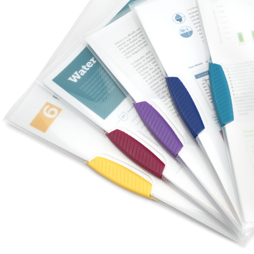 PivotClip File A4 - Clear - Pack of 5 - Image 3