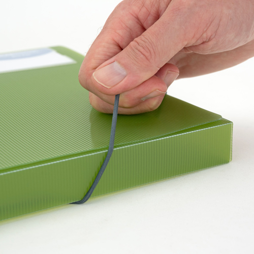 25mm Folio Box A4+ - Bright Transparent - Pack of 5 - Image 6