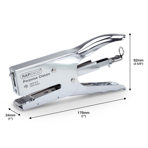 Porpoise Plier & 10000 26/8mm Staples - Silver - Image 6