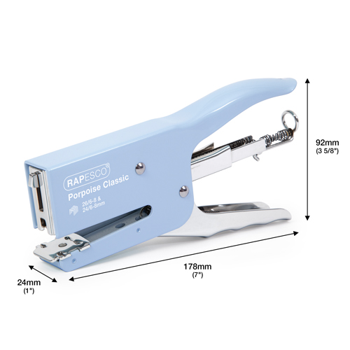 Porpoise Classic Stapling Plier - Powder Blue - Image 6