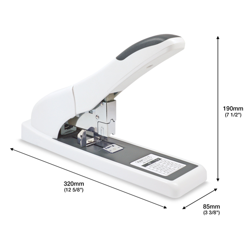 ECO HD-140 Heavy Duty Stapler - Soft White - Image 2