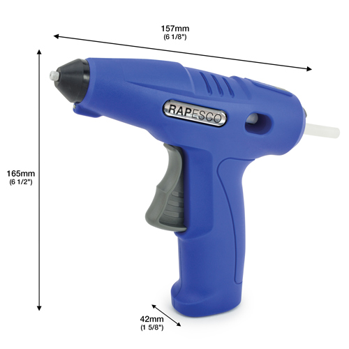G4-7 USB Cordless Electric Hot Melt Glue Gun - Blue - Image 5