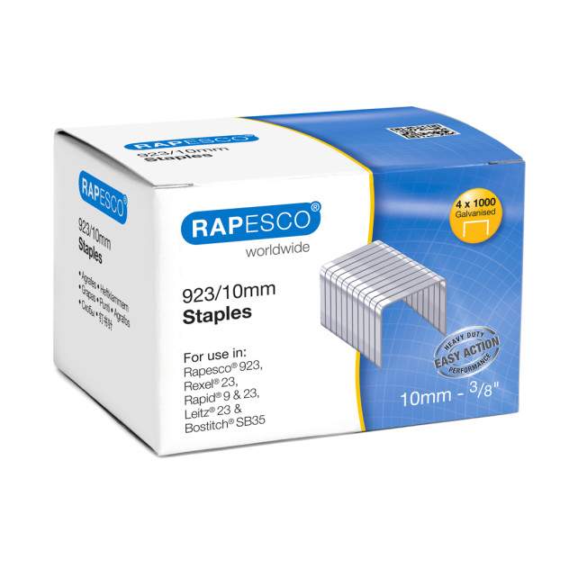 Rexel No 23 8mm Staples Pack 1000 
