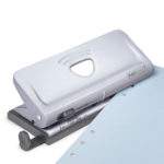 Adjustable 6-Hole Organiser/ Diary Punch (Silver)