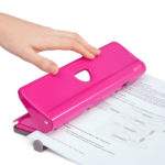 Hole Punch - 720 4-Hole - Hot Pink - In Use