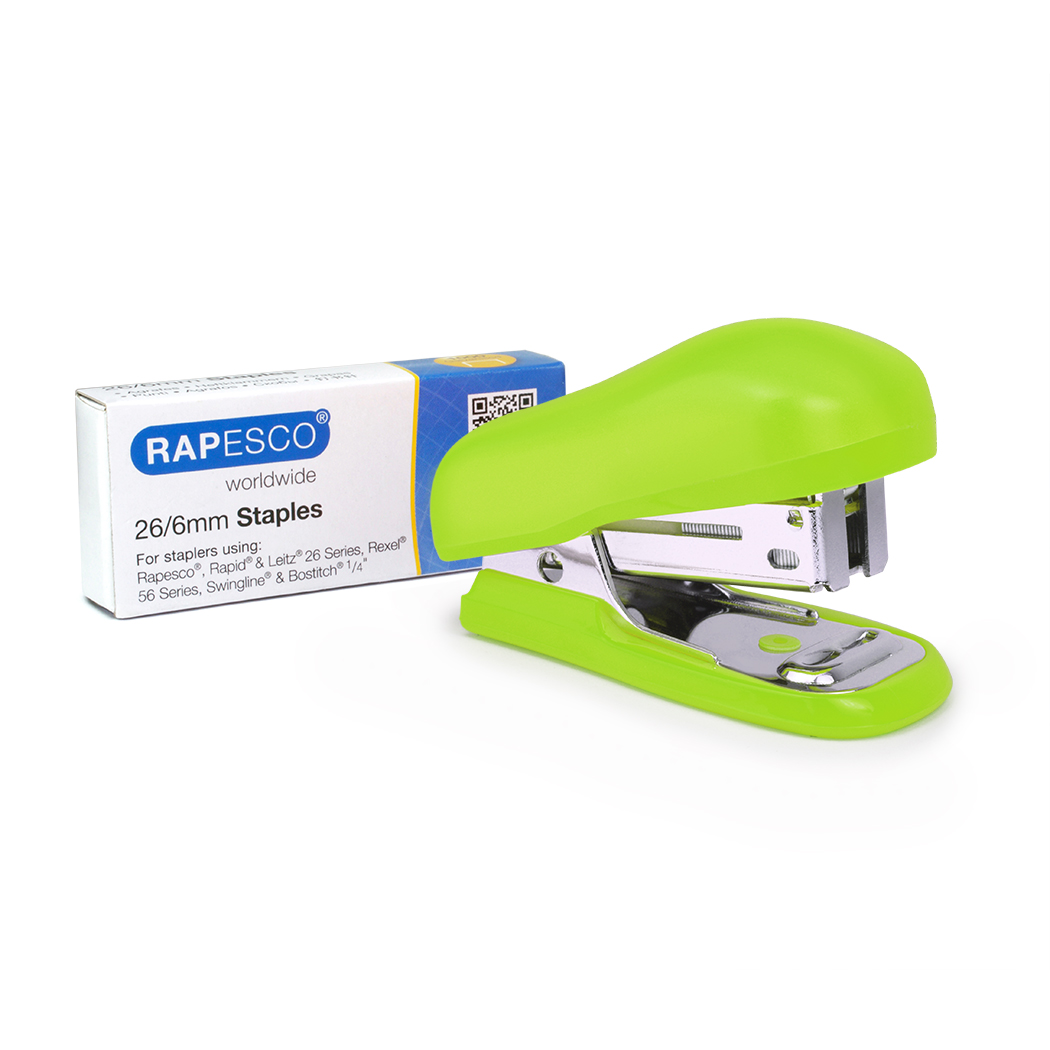 Portable Home Office Stapler Uses 24/6 and 26/6mm Staples 
