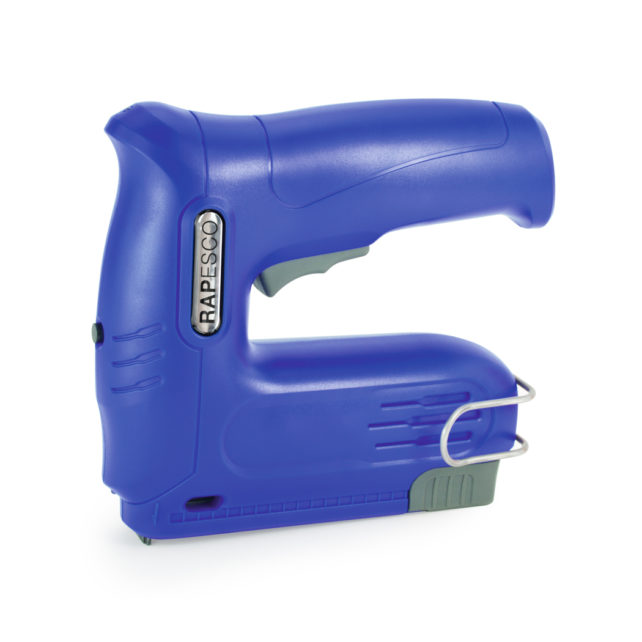 blue staple gun